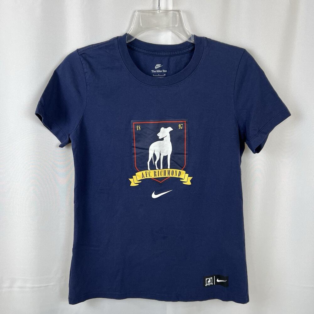 Nike Homage Blue Size Small AFC Richmond Shirt Ted Lasso Crest Soccer Futbol